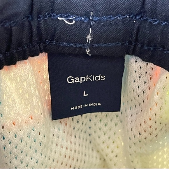 GAP Kids Plaid Pull-On Swim Trunks Size Large Boys - Picture 9 of 11